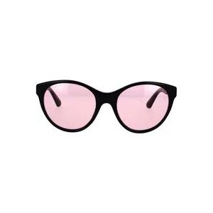 Gucci Swarovski Kristal Cat Eye Zonnebril , Black , Dames , Maat: 54 MM