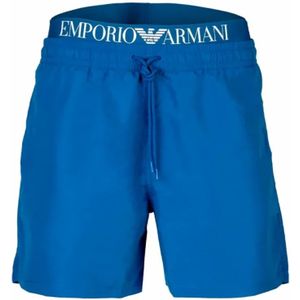 Emporio Armani, Heren, Badkleding, Blauw, Maat: M