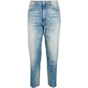 Dondup, Heren, Jeans, Blauw, Maat: W36 Katoen,