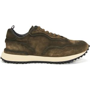 Officine Creative, Heren, Schoenen, Groen, Maat: 42 EU Suède,