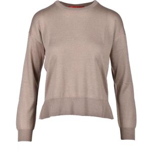 Wild Cashmere, Dames, Truien, Beige, Maat: M Kasjmier,