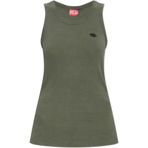 Diesel, Dames, Tops, Groen, Maat: L