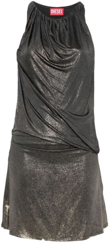 DIESEL - KARAM - Cocktailjurk - Goud / Grijs