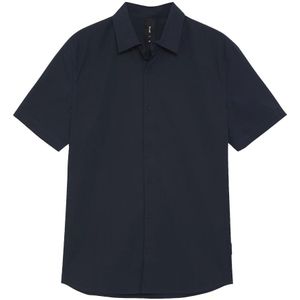 Ecoalf, Heren, Overhemden, Blauw, Maat: L Katoen,