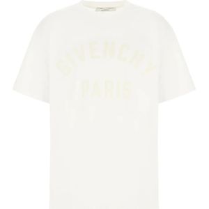 Givenchy, Heren, Tops, Wit, Maat: S Katoen,