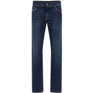 Dolce & Gabbana, Heren, Jeans, Blauw, Maat: L Denim,