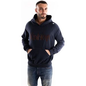 The Editor, Heren, Sweatshirts & Hoodies, Blauw, Maat: L Katoen,