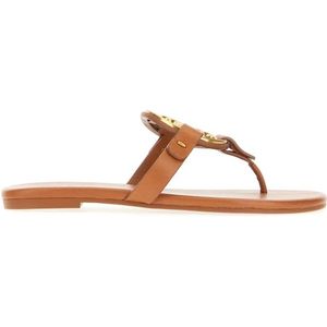 Tory Burch, Dames, Schoenen, Bruin, Maat: 35 1/2 EU Leer,
