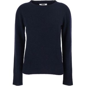 Mauro Grifoni, Dames, Truien, Blauw, Maat: XS Wol,