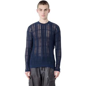 Our Legacy, Heren, Truien, Blauw, Maat: M Katoen,