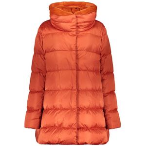 Herno, Dames, Jassen, Oranje, Maat: M Polyamide,