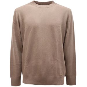 Brooksfield, Heren, Truien, Bruin, Maat: XL Wol,