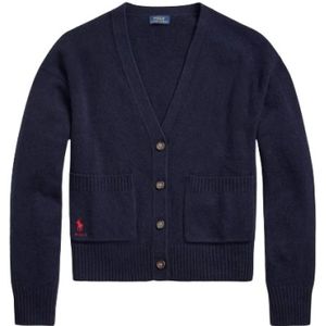 Polo Ralph Lauren, Dames, Truien, Blauw, Maat: XL Wol,