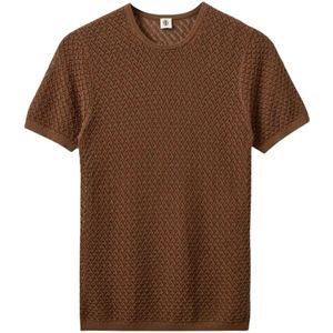 The Garment, Dames, Tops, Bruin, Maat: S Katoen,