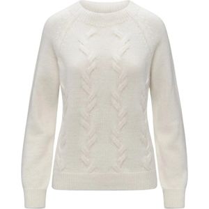 K-Way, Dames, Truien, Wit, Maat: M Leer,