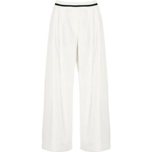 Brunello Cucinelli, Dames, Broeken, Wit, Maat: S Katoen,