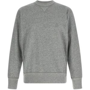 Isabel Marant, Heren, Sweatshirts & Hoodies, Grijs, Maat: S Katoen,