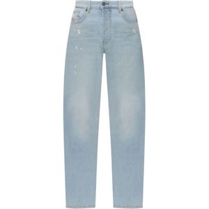 Diesel, Dames, Jeans, Blauw, Maat: W28 Katoen,