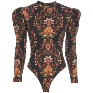 Farm Rio, Dames, Tops, Veelkleurig, Maat: S Katoen,