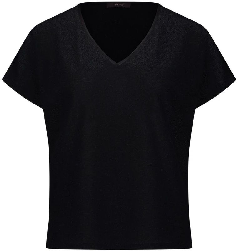 Vera Mont - Blouseshirt - Zwart - Effen - Losvallend Model