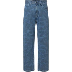 Carhartt Wip, Heren, Jeans, Blauw, Maat: W28 Katoen,