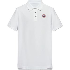 Canada Goose - Beckley Polo - Poloshirt - Wit - 100% Katoen