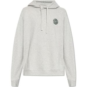 AllSaints, Heren, Sweatshirts & Hoodies, Grijs, Maat: XS Katoen,