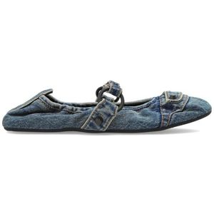 Balenciaga, Dames, Schoenen, Blauw, Maat: 38 EU Katoen,