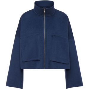 Drykorn, Heren, Jassen, Blauw, Maat: S Wol,