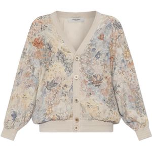 Golden Goose, Dames, Truien, Beige, Maat: S Viscose,