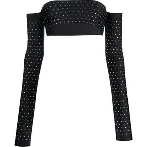 Andamane, Dames, Tops, Zwart, Maat: M