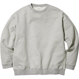 Snow Peak, Heren, Sweatshirts & Hoodies, Grijs, Maat: S Katoen,