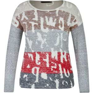 Rabe, Dames, Truien, Veelkleurig, Maat: 3XL Poliester,