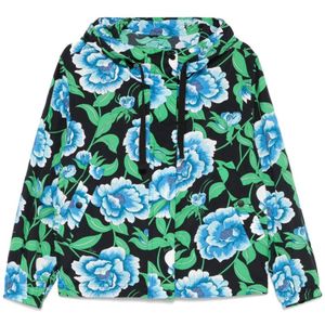 Kenzo, Dames, Jassen, Veelkleurig, Maat: M Nylon,