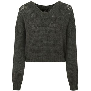 Roberto Collina, Dames, Truien, Groen, Maat: XS Wol,