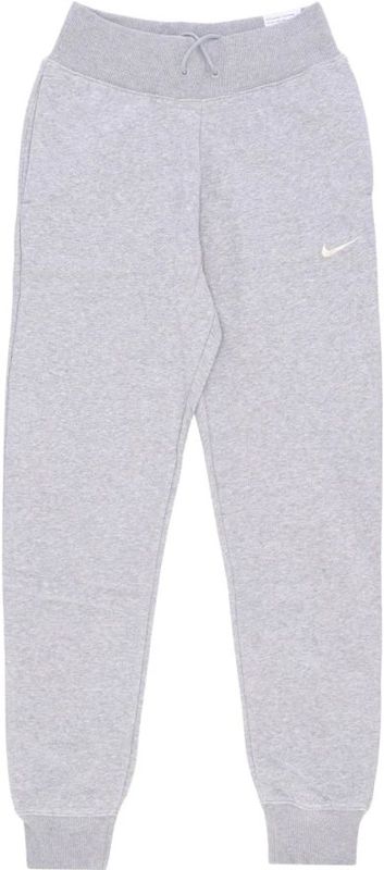 Nike - Fleece Joggers - Grijs - Katoen - High-Waist - Regular Fit