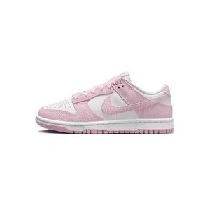 Nike Roze Corduroy Lage Sneakers , Pink , Dames , Maat: 39 EU