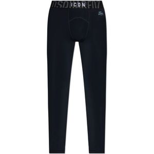 Dsquared2 Leggings uit de 'Underwear' collectie , Black , Heren , Maat: M