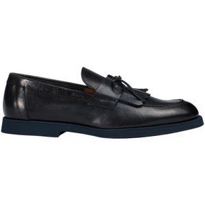 Doucal's, Heren, Schoenen, Blauw, Maat: 40 EU Leer,