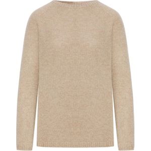 Max Mara, Dames, Truien, Beige, Maat: S Wol,