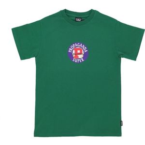 Propaganda, Heren, Tops, Groen, Maat: XL Katoen,