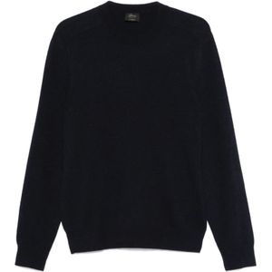 Brioni, Heren, Truien, Blauw, Maat: XL Kasjmier,