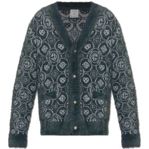 Casablanca, Heren, Truien, Grijs, Maat: L Wol,