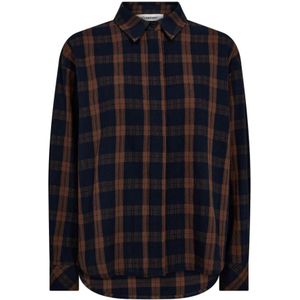Co'Couture - Dixiecc Check Shirt Bluse - Geruite Blouse - Veelkleurig - Katoen