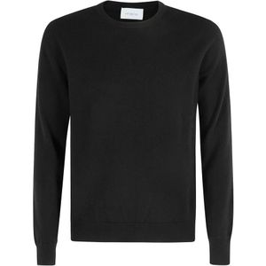 Malo, Heren, Truien, Zwart, Maat: 3XL Kasjmier,