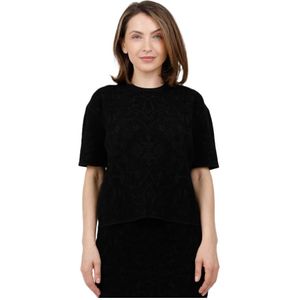 Max Mara Studio, Dames, Truien, Zwart, Maat: S Viscose,