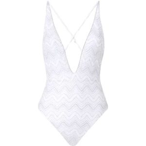 Missoni, Dames, Badkleding, Wit, Maat: S Viscose,