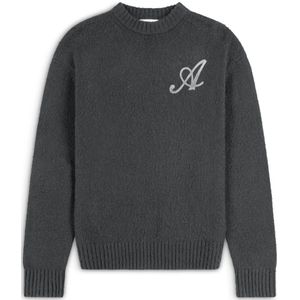 Axel Arigato, Heren, Truien, Grijs, Maat: S Wol,