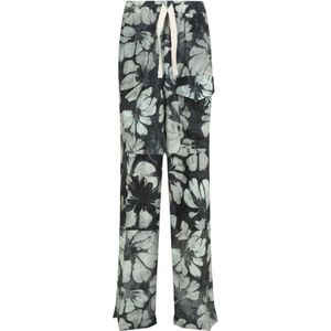 Dries Van Noten - Broek - Groen - 100% Zijde