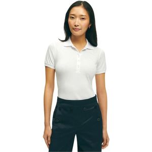 Brooks Brothers, Dames, Tops, Wit, Maat: XS Katoen,